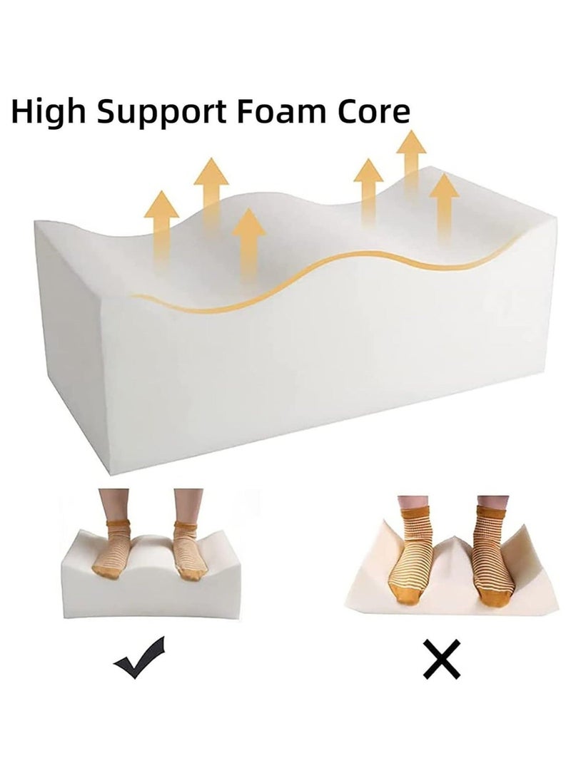 WALALLA Portable BBL Pillow, Seat Pillows, Brazilian Seat Lift Pillows Post Surgery Recovery, Buttocks Support Cushions, Seat Cushion Pillow, Hip Raise Pillow, Leg Support for Car Office Computer Chair - Image 5